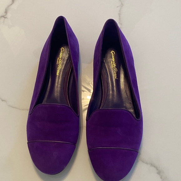 Gianvito Rossi Shoes - Gianvito Rossi Vibrant Purple Flats